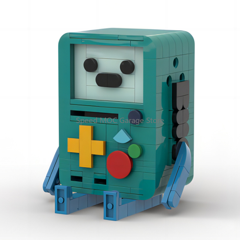 Gaming Console Lego - High-Detail Cute Game Robot Building Kit