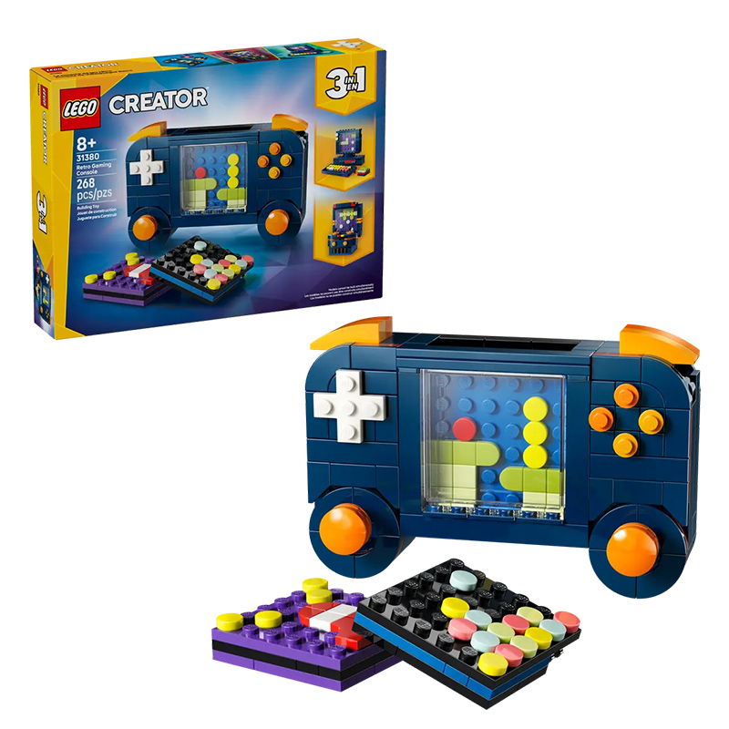Gaming Console With Games - LEGO Creator 3in1 Building Blocks LG-31380