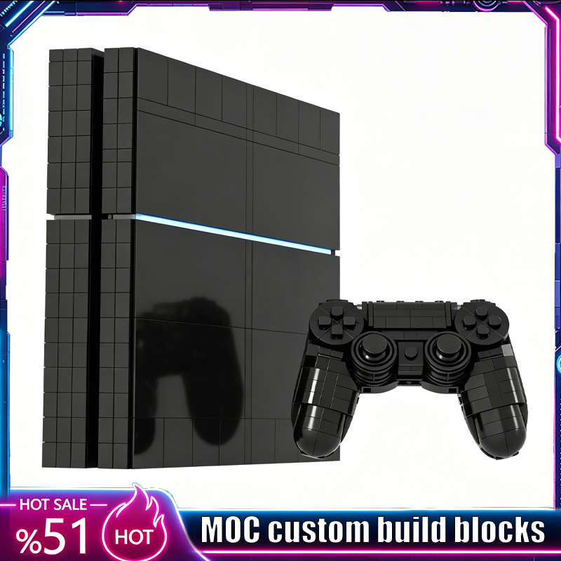 Gaming Console Lego - NEW 1730Parts MOC Gaming Console Full