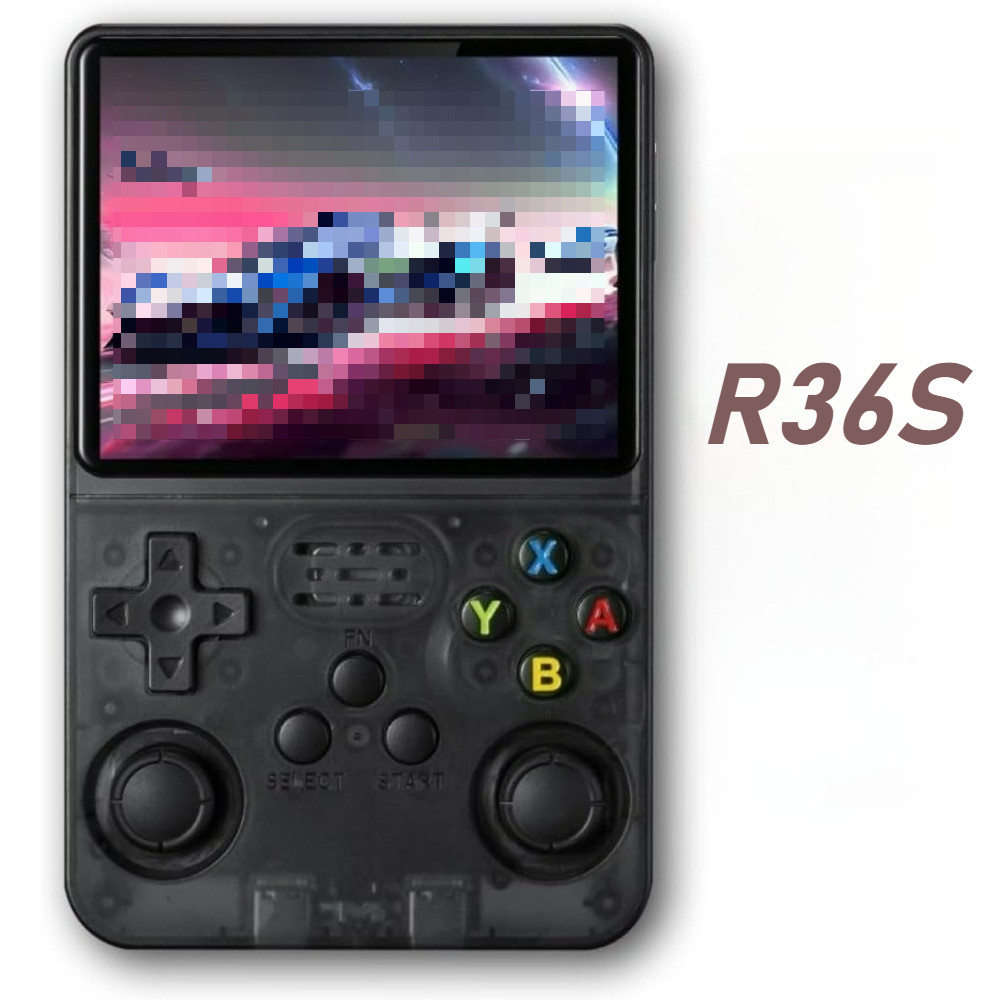 Gaming Console Handheld Retro - R36S Retro Games Console 3.5-Inch IPS