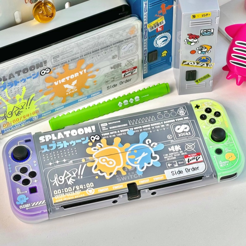 Gaming Console With Games - Splatoon 3 Switch 2 Gen Split