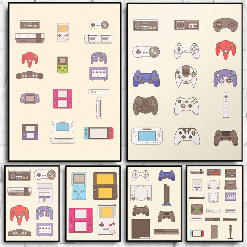 Gaming Console With Games - Video Game Handheld and Console Evolution