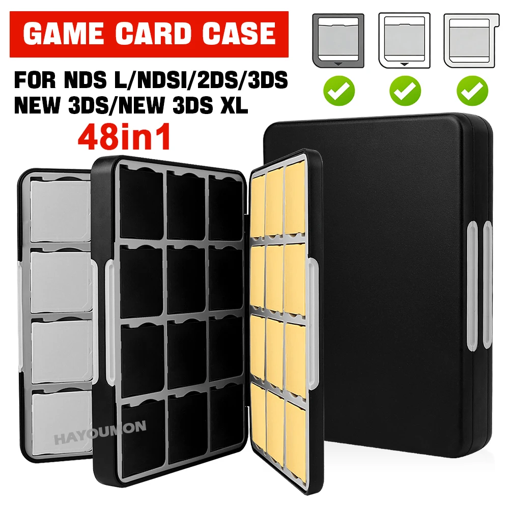 Gaming Card Holder - 48 IN 1 Game Card Storage