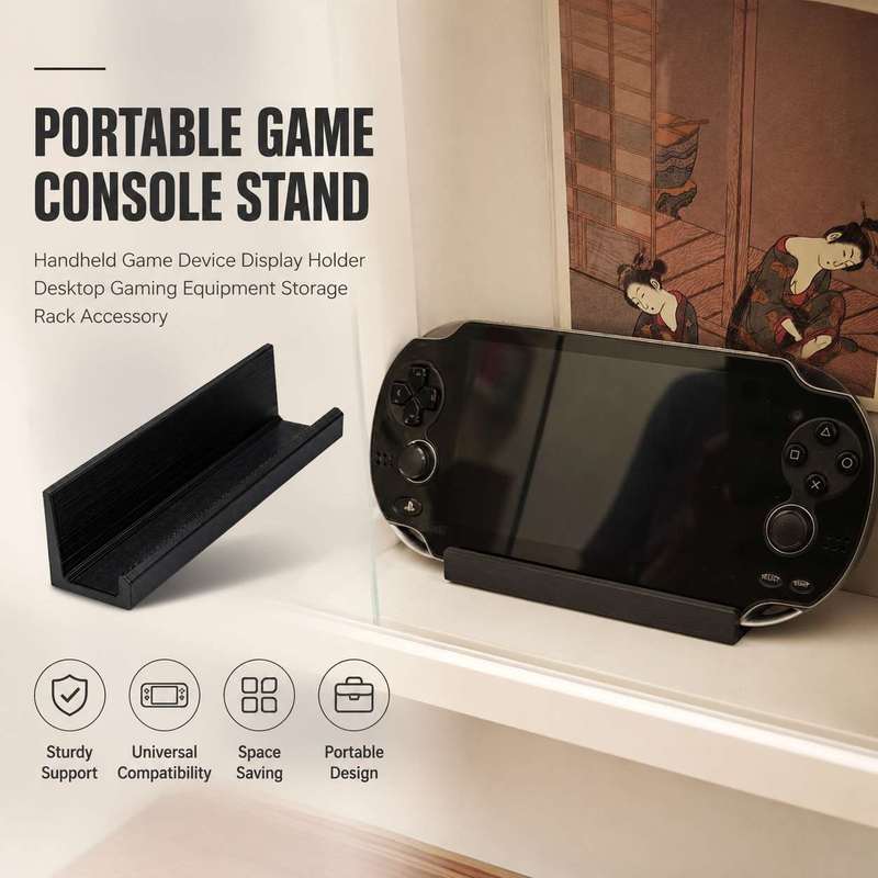 Gaming Console Setup - Portable Game Console Stand Handheld Game