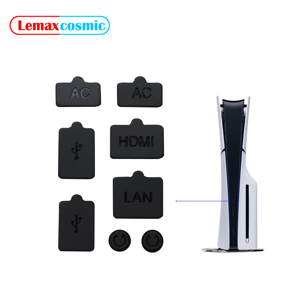 Sony Console Ps5 Slim - 8 Pcs Set Game Console Dust