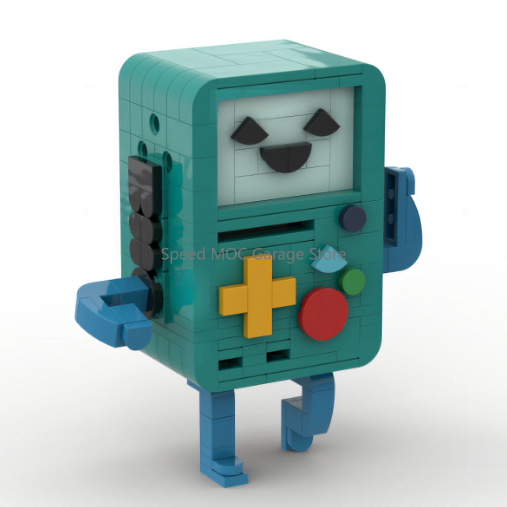 High-Detail Cute Game Robot Bu - Gaming Console Lego 评论和价格