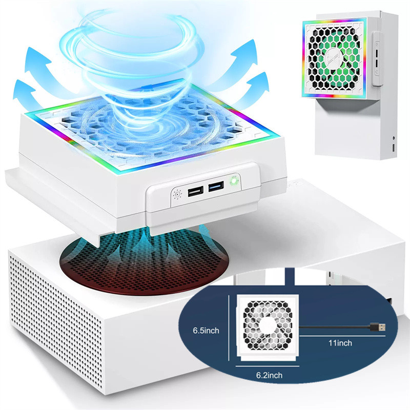 LED Cooling Fan Atmosphere Lig - Gaming Console Xbox Series S 评论和价格