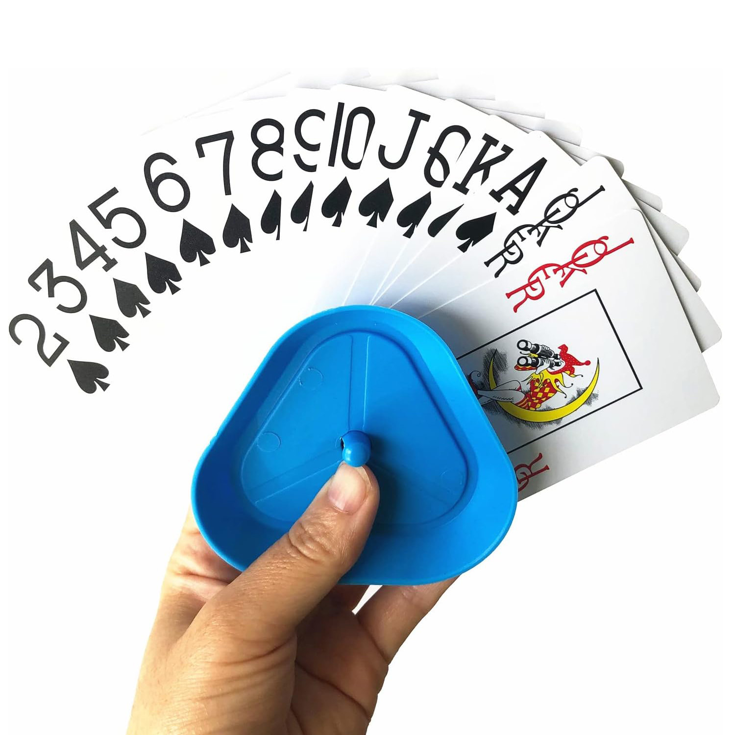 4pcs/set Triangle Shaped Playi - Gaming Card Holder 评论和价格