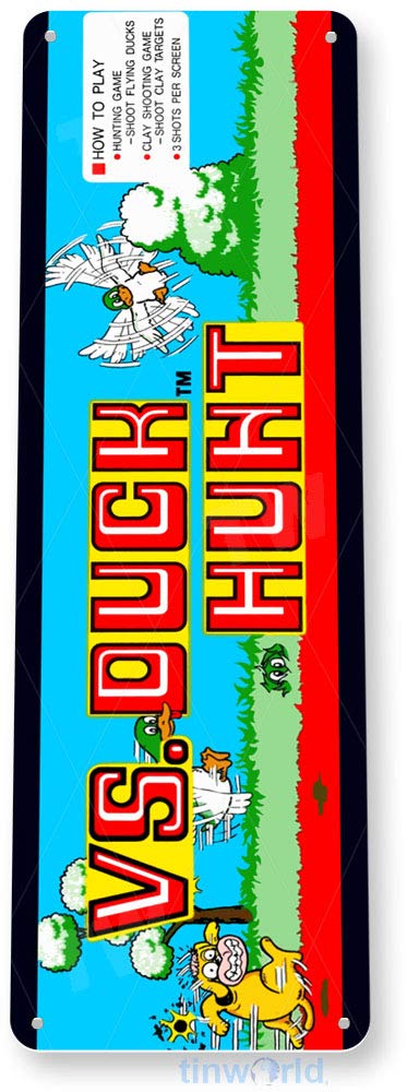 TIN SIGN Duck Hunt Arcade Marq - Gaming Console Shop 评论和价格