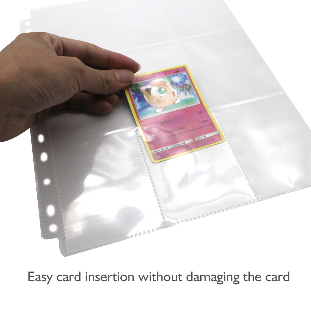 50pcs 9 Pocket Trading Gaming  - Gaming Card Holder 评论和价格