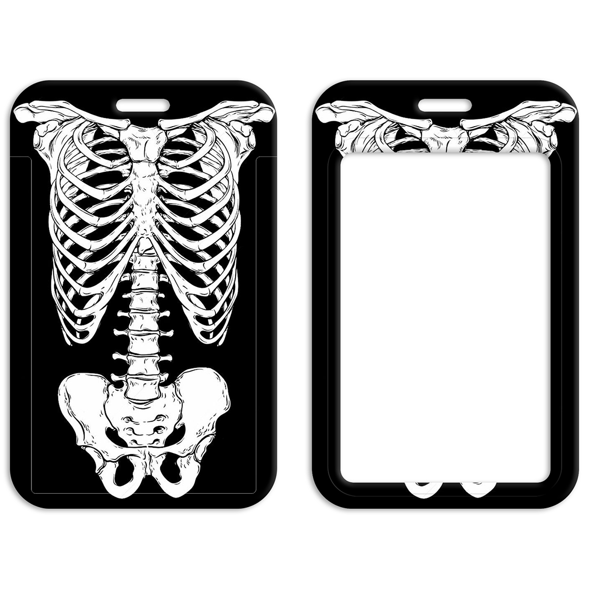 Skull Credential Holder Skelet - Gaming Card Holder 评论和价格