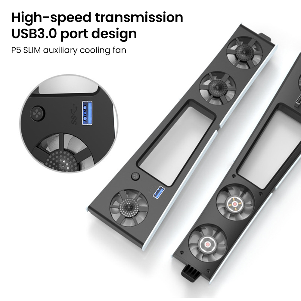 Gaming Cooler Fan Efficient Co - Sony Console Ps5 Slim 评论和价格