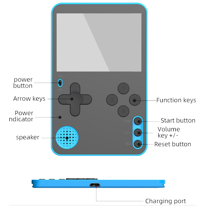 k10 Thin Handheld Game Console - Gaming Console Under 500 评论和价格