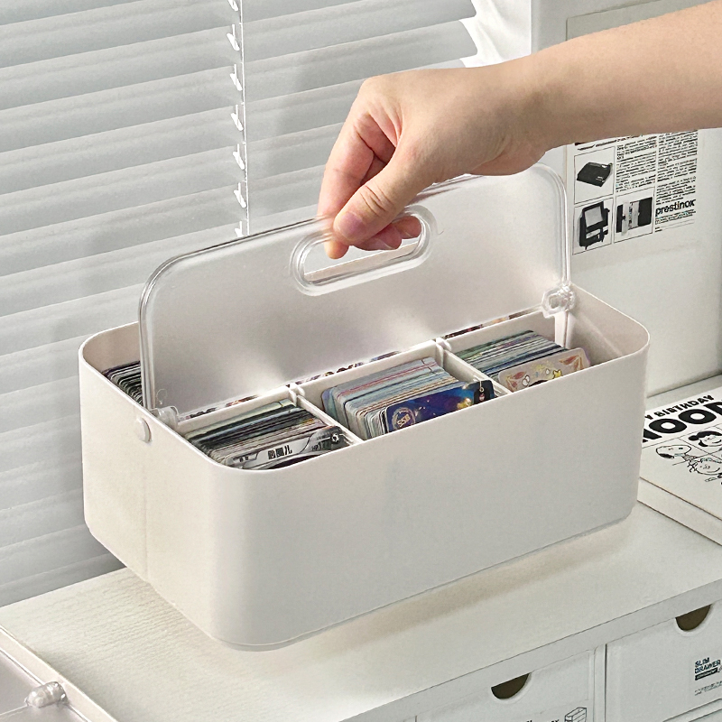 Card Storage Box with Lid, Mul - Gaming Card Holder 评论和价格
