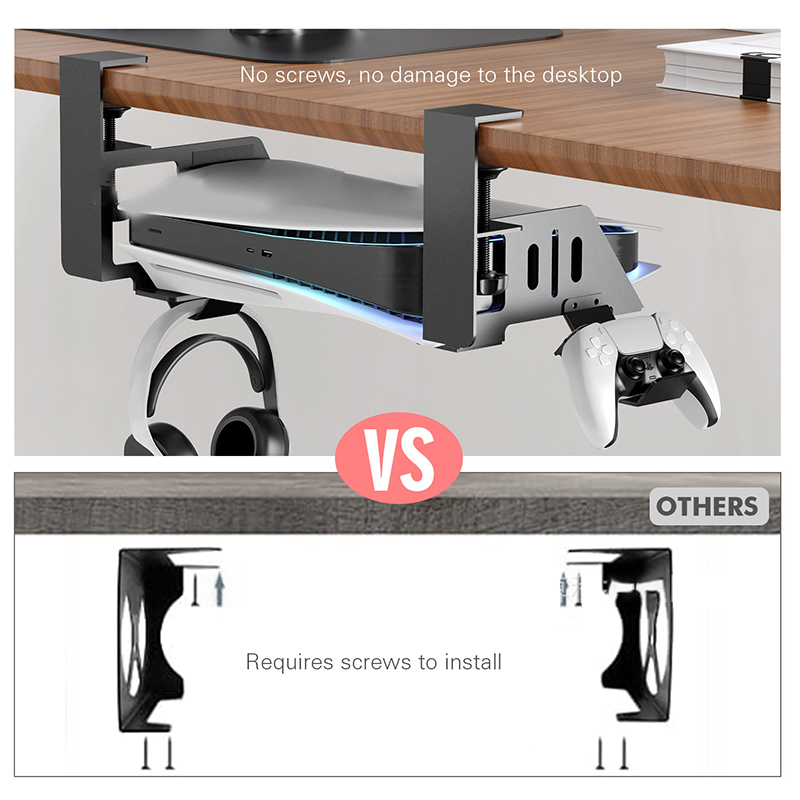 Under Table Hanging Holder For - Sony Console Ps5 Slim 评论和价格
