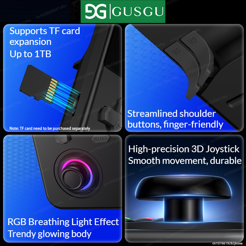 GUSGU H7 Open Source Retro Gam - Gaming Console Handheld Best 评论和价格