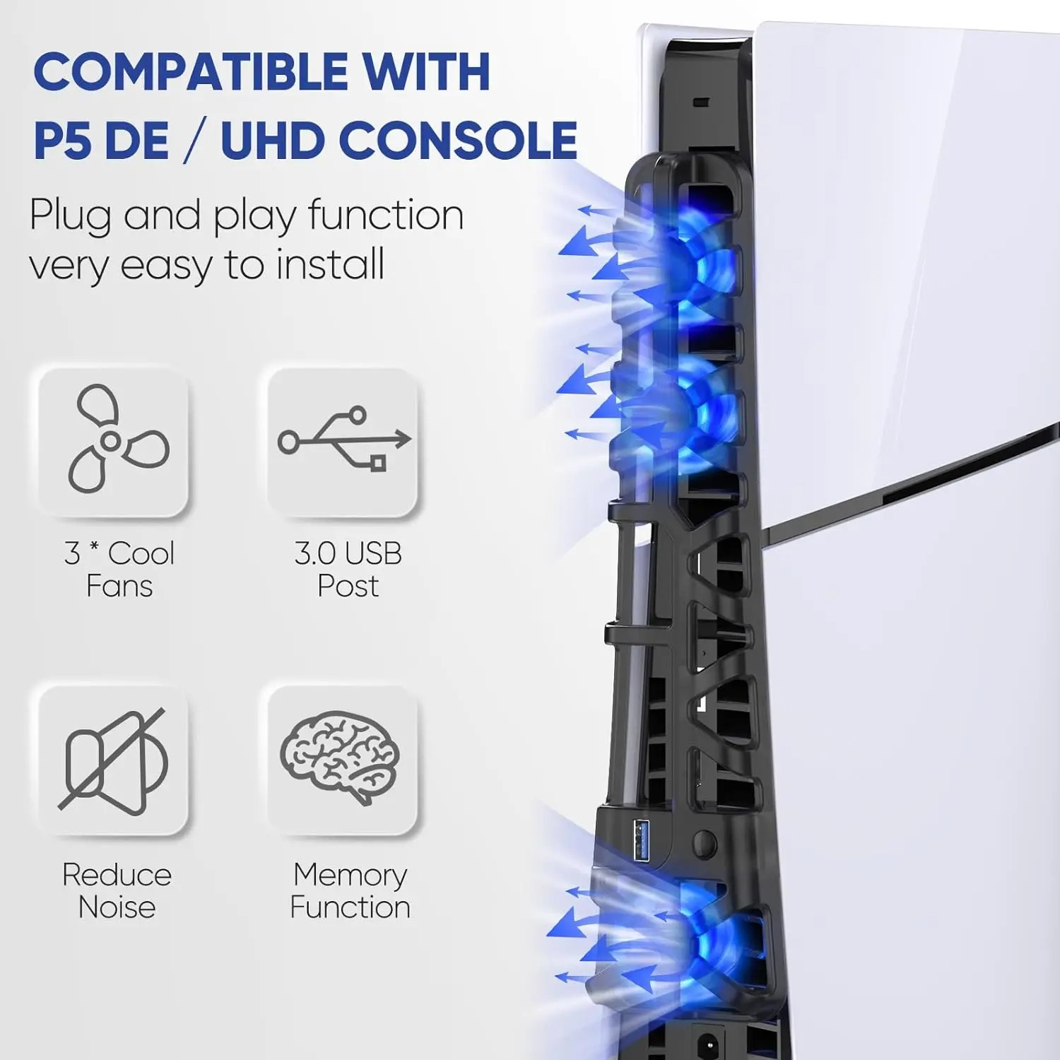 Cooling fan for PS5 Slim disc  - Sony Console Ps5 Slim 评论和价格