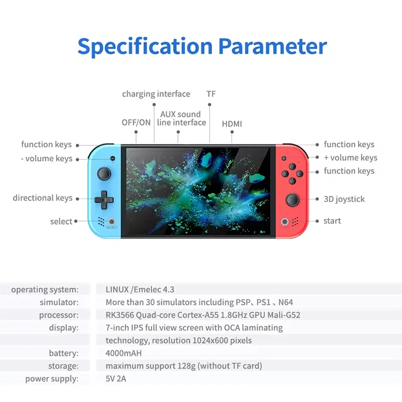 S M20 Pro Handheld Video Gamin - Gaming Console Handheld Retro 评论和价格