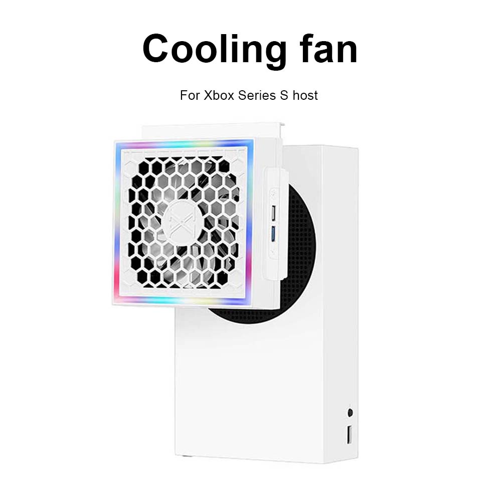 LED Cooling Fan Cooler with LE - Gaming Console Xbox Series S 评论和价格