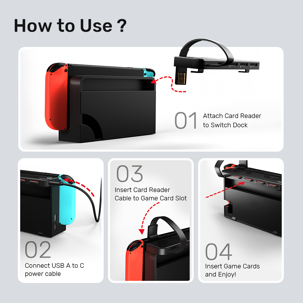 G1002D Portable Game Card Read - Gaming Card Holder 评论和价格