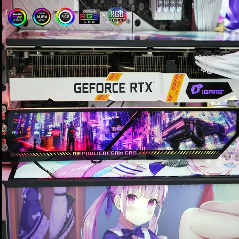 ARGB Graphics Card Bracket,Cus - Gaming Card Holder 评论和价格