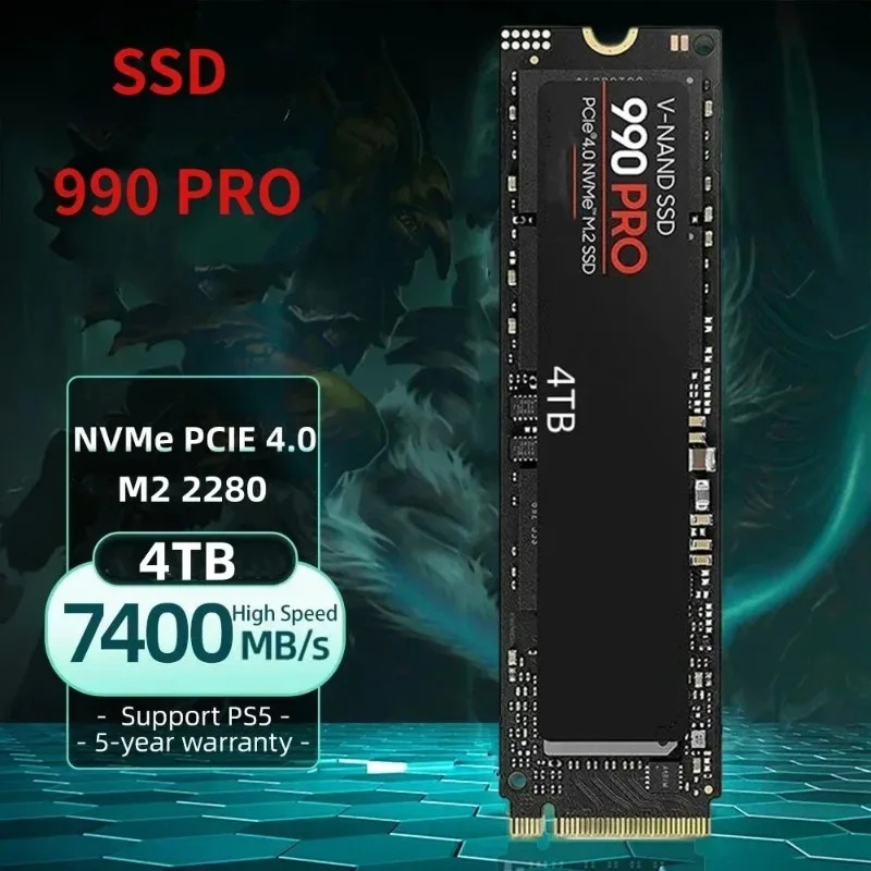 Hot Sale 990 PRO M.2 NVMe SSD  - Gaming Console For Sale 评论和价格