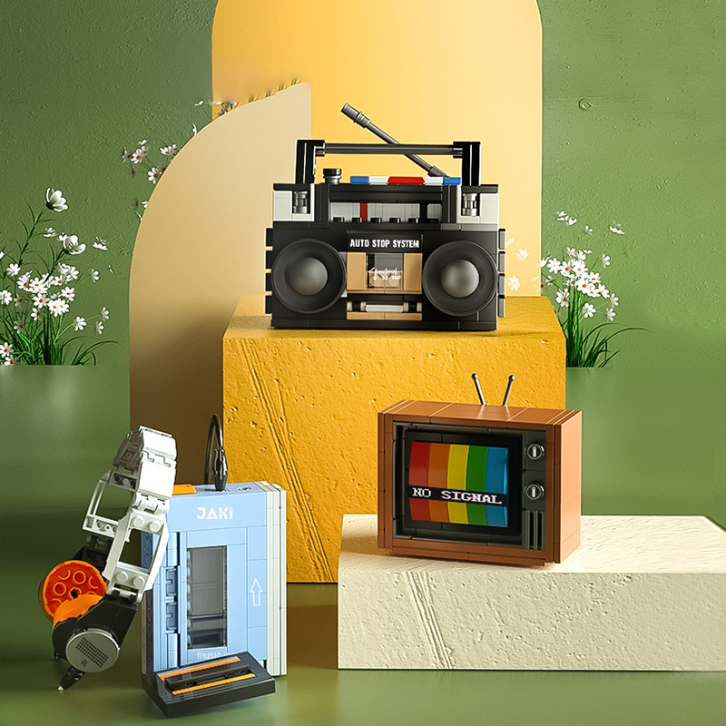 Creative Retro Electronic Type - Gaming Console Lego 评论和价格