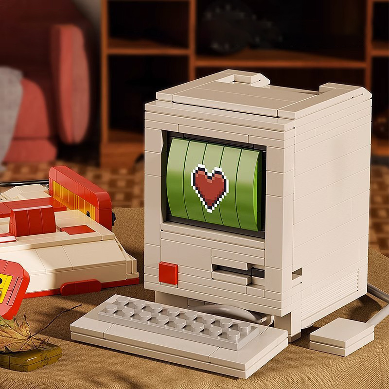 Creative Retro Electronic Type - Gaming Console Lego 评论和价格