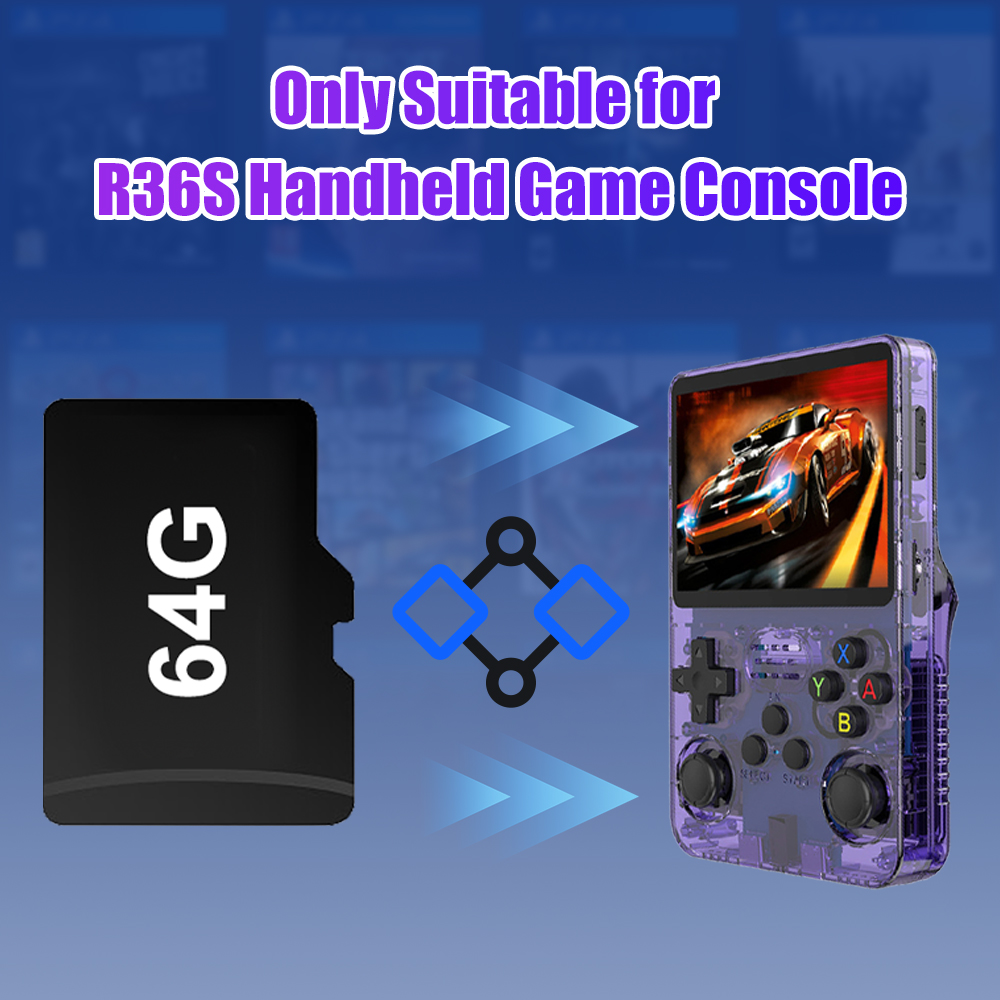 64G Game TF Card for R36S Vide - Gaming Console Handheld Retro 评论和价格