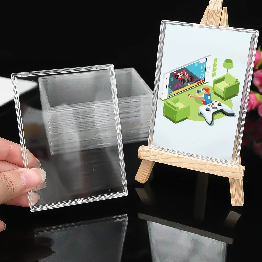 Clear Acrylic Card Holder Snap - Gaming Card Holder 评论和价格