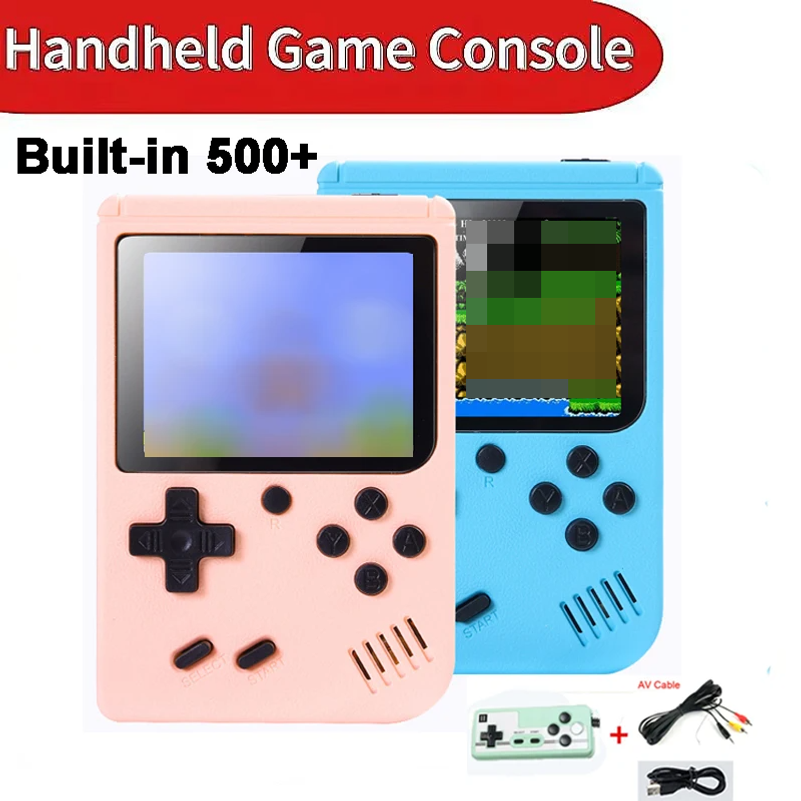 3.0 Inch Macaron Retro Portabl - Gaming Console Under 500 评论和价格