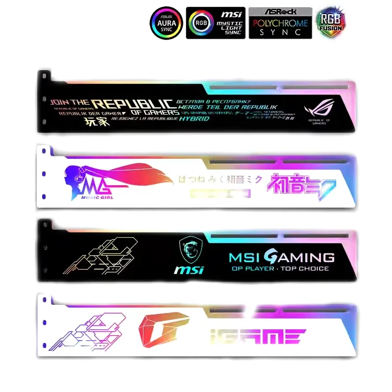 4090 VGA Holder 5V ARGB AURA S - Gaming Card Holder 评论和价格
